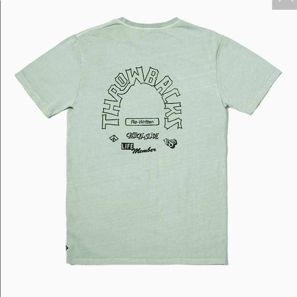 TCSS Throwback Seafoam Tee / Tshirt - M sold out